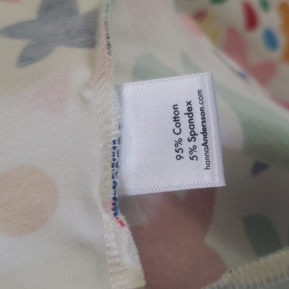 Hanna Anderson multicolor sleeveless line A new girls dress with pockets size 10 - Picture 5 of 6